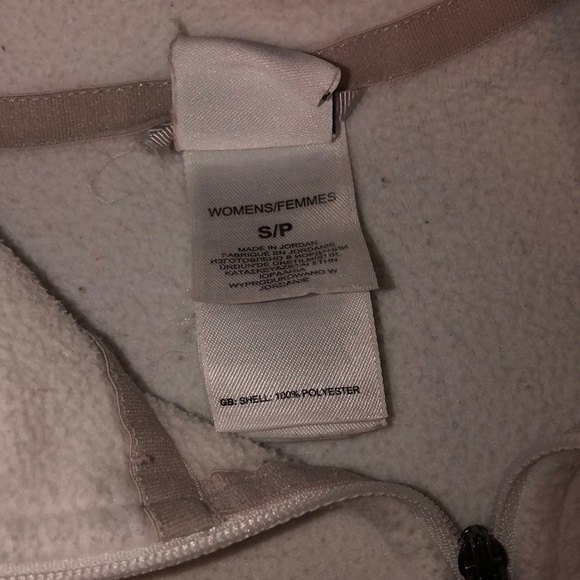 The North Face white zip up - Picture 3 of 4